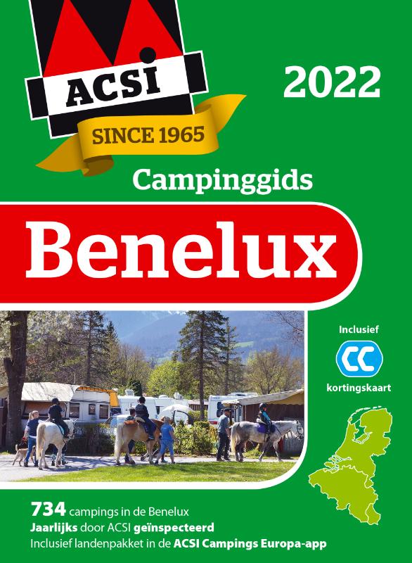 ACSI Campinggids Benelux + app 2022 / ACSI Campinggids