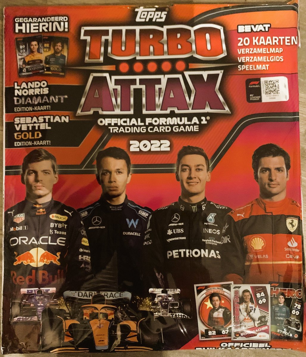 Topps Formule 1 Beginnerspakket 20222023 Turbo Attax Formule 1