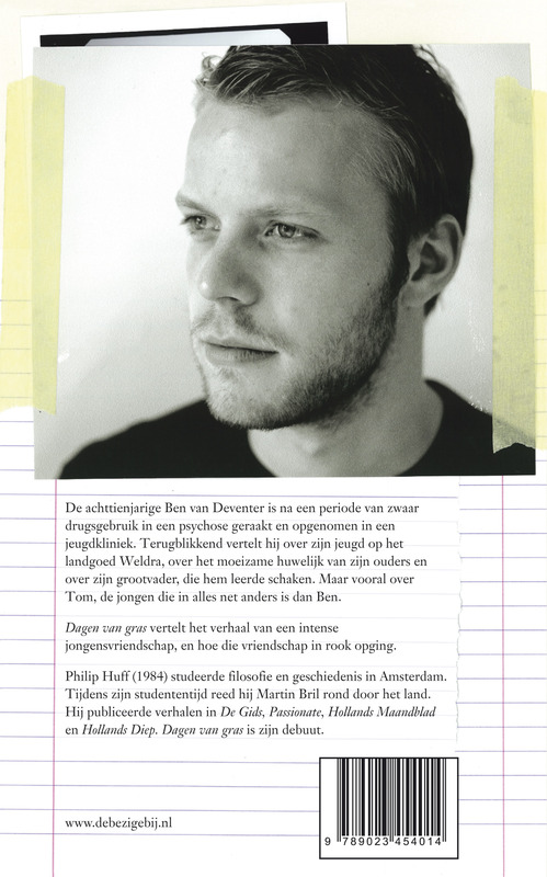 Dagen van gras achterkant