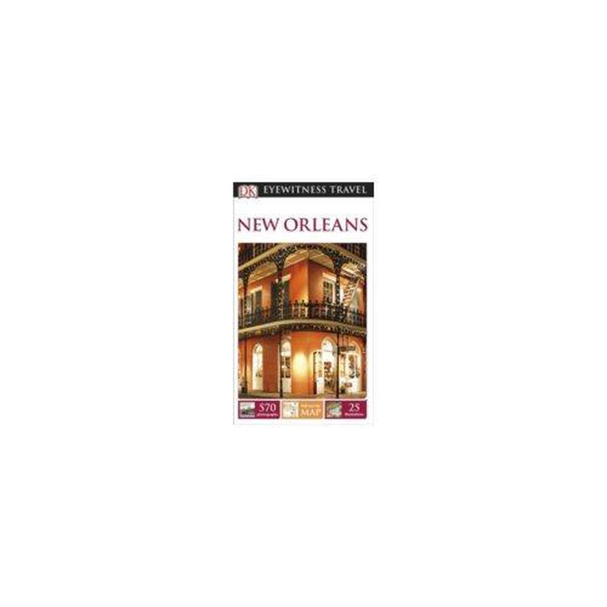 DK　New　Tweedehands　Boekenbalie　Eyewitness　Guide:　Travel　Orleans