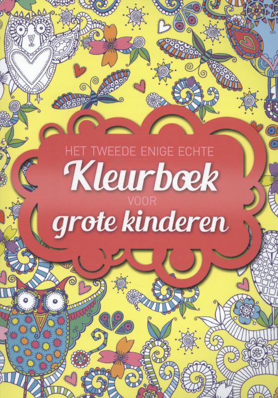 Het tweede enige echte kleurboek voor grote kinderen