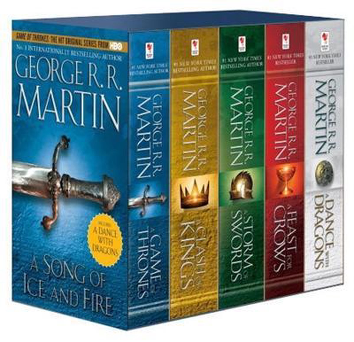 Notitie Overzicht Verstrikking Game of Thrones 5-Copy Boxed Set | Tweedehands | Boekenbalie