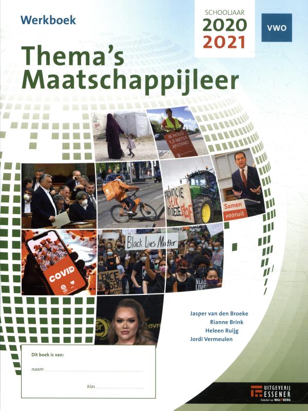 Thema's Maatschappijleer Havo 2020 2021 Werkboek | Tweedehands ...