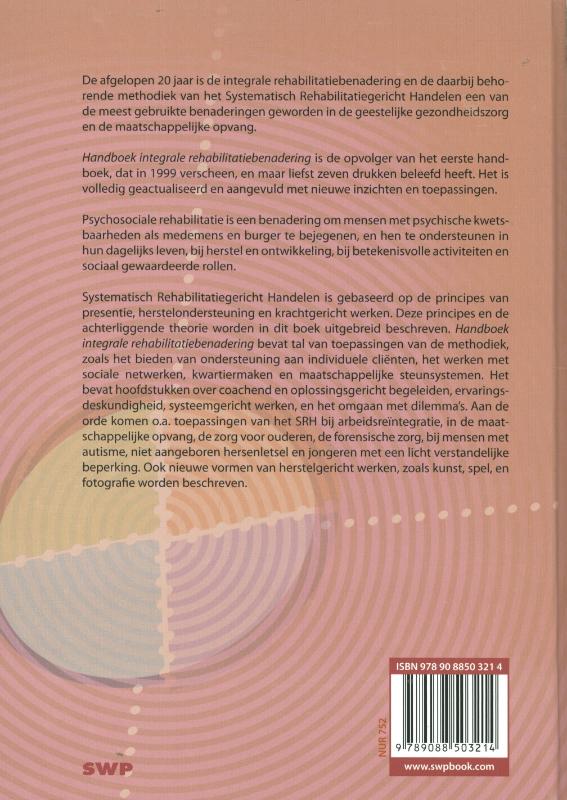 Handboek integrale rehabilitatiebenadering achterkant