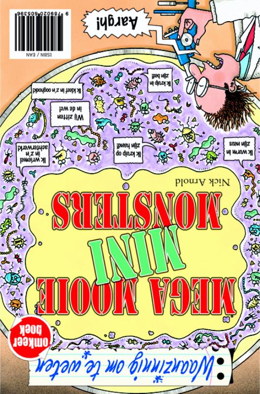 Waanzinnig om te weten - Omkeerboek Kriebelende kruipertjes/ Mega mooie minimonsters achterkant