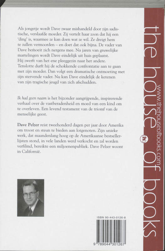 Ik Had Geen Naam achterkant