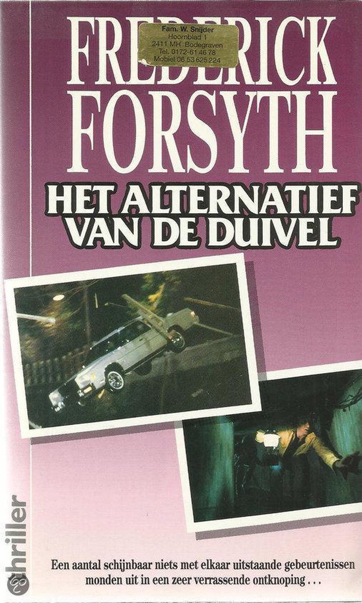 Het Alternatief van de Duivel | Tweedehands | Boekenbalie