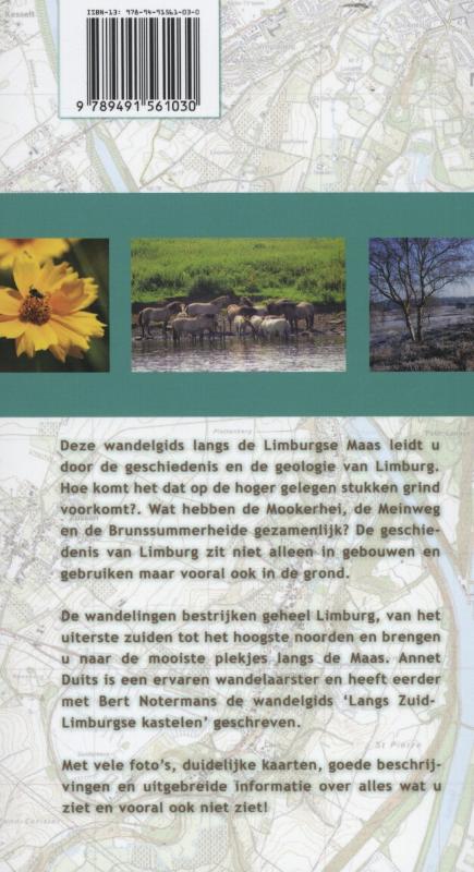 Wandelen in de Maasvallei achterkant