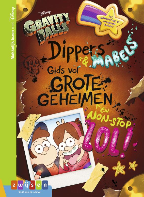 Makkelijk lezen met Disney  -   Gravity Falls Dippers & Mabels gids vol Grote Geheimen en non-stop LOL!