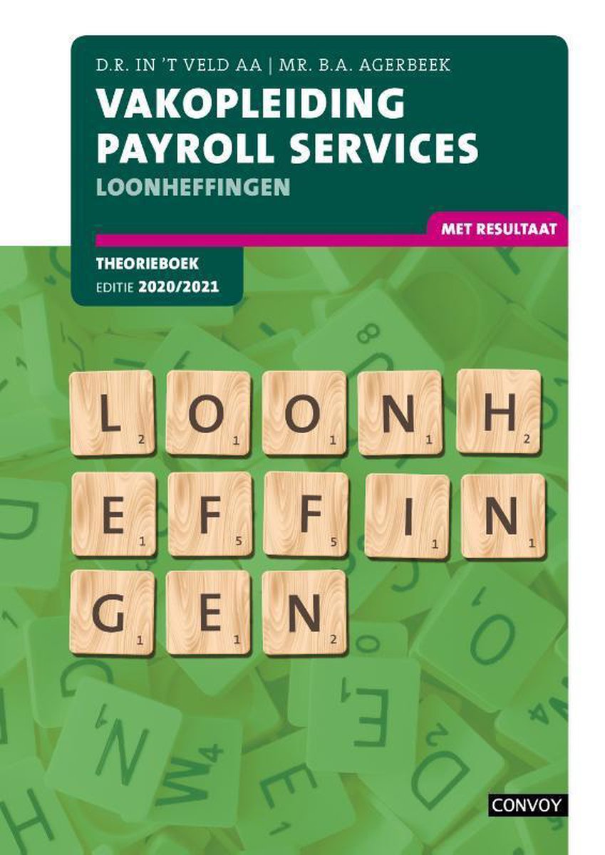 Vakopleiding Payroll Services 2020-2021 Theorieboek