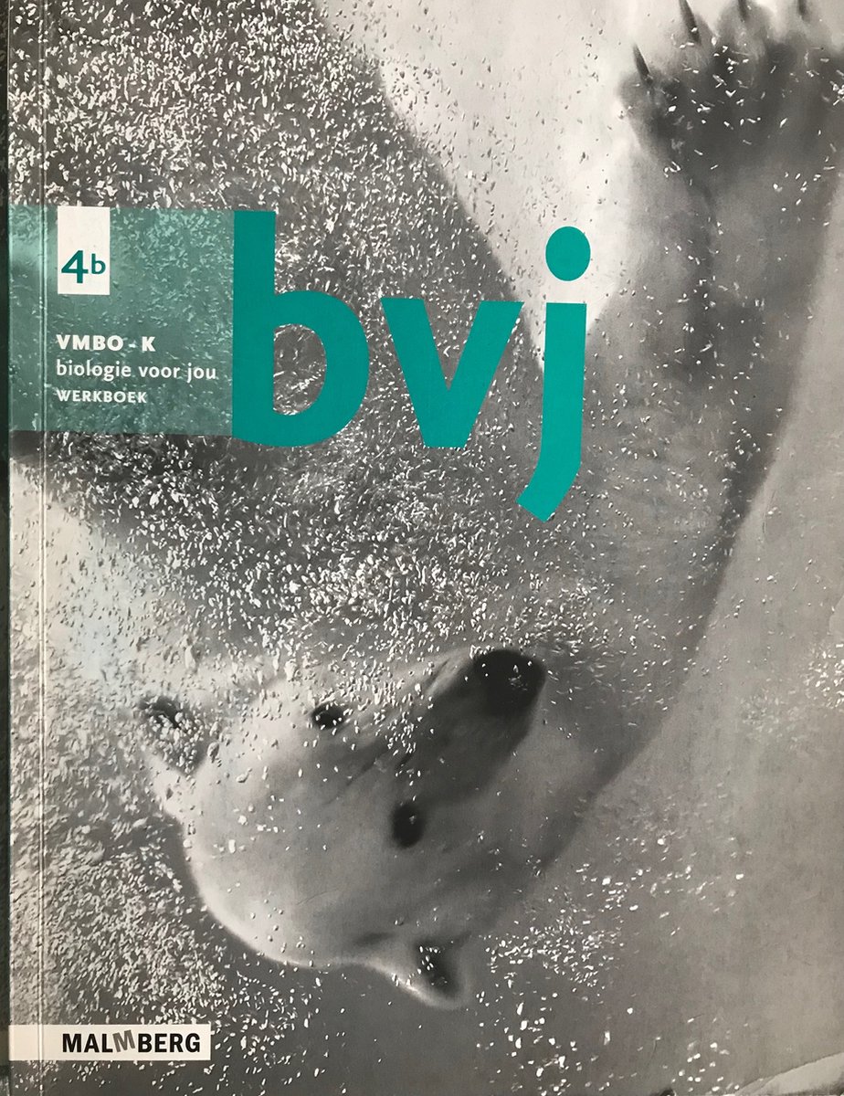 Biologie Voor Jou. VMBO-K. Werkboek 3B. | Tweedehands | Boekenbalie