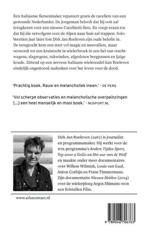 De nieuwe fiets achterkant