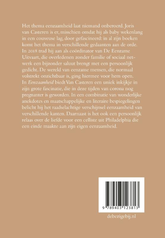 Eenzaamheid achterkant