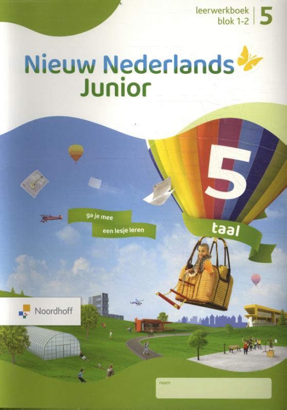 Nieuw Nederlands Junior Taal groep 5 blok 1-2 Leerwerboek