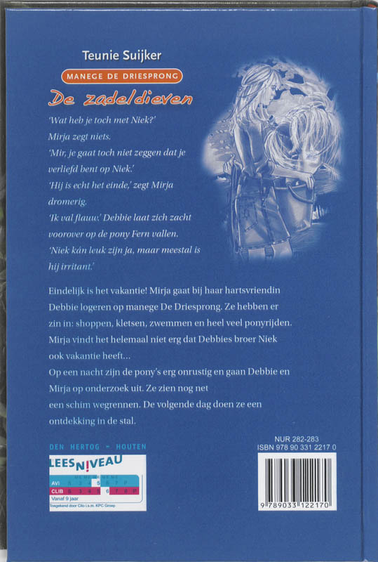 Zadeldieven achterkant