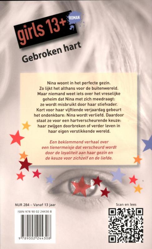Girls 13+ Gebroken hart achterkant