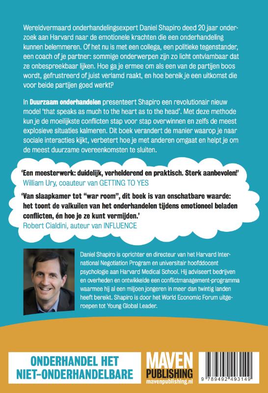 Duurzaam onderhandelen achterkant