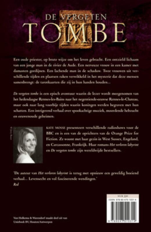 De vergeten tombe achterkant