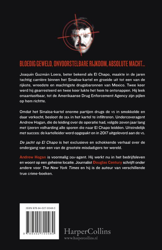 De jacht op El Chapo achterkant