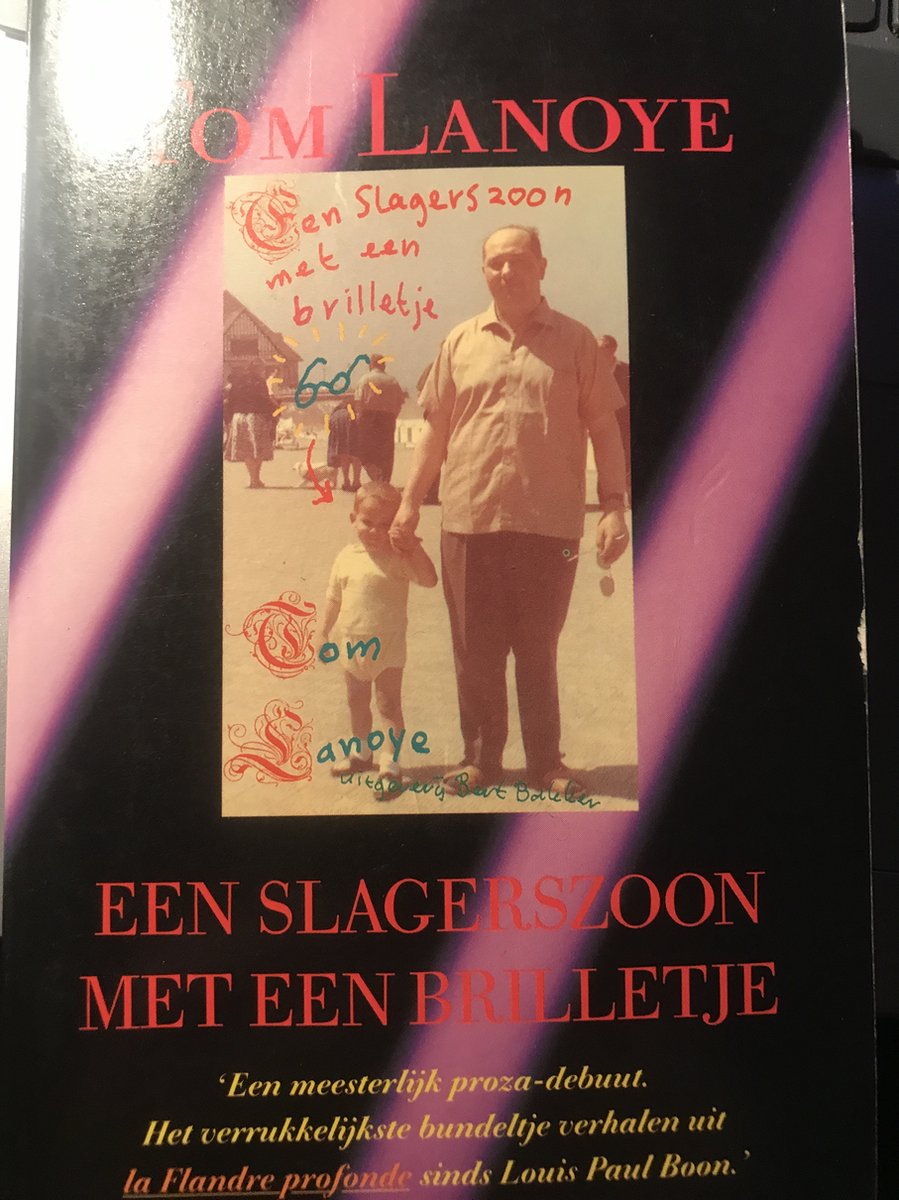 Een slagerszoon met een brilletje