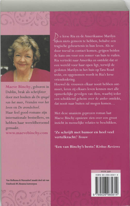 Het Huis Op Tara Road achterkant