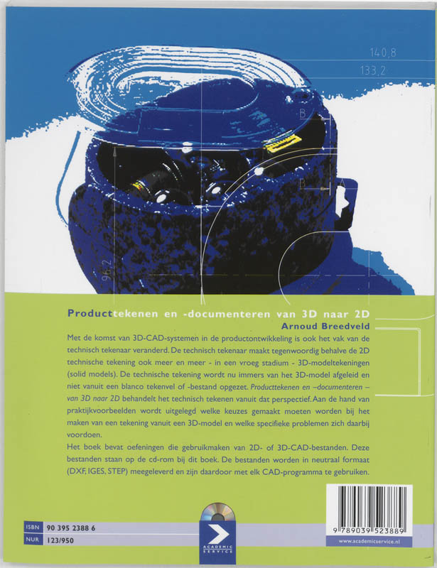 PRODUCTTEKENEN EN -DOCUMENTEREN VAN 2D NR 3D, 2E achterkant