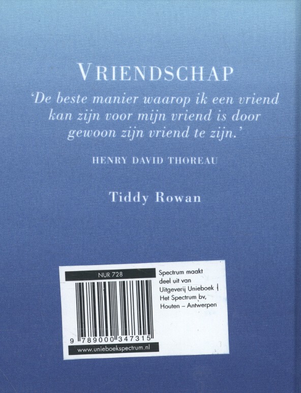Het kleine boek vol vriendschap achterkant