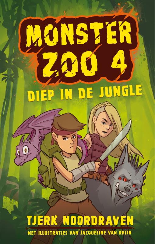 Monster Zoo 4 -   Diep in de jungle
