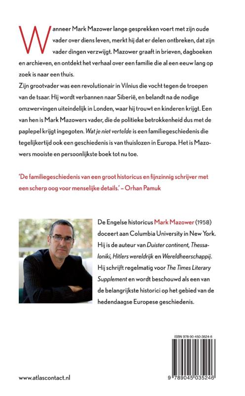 Wat je niet vertelde achterkant