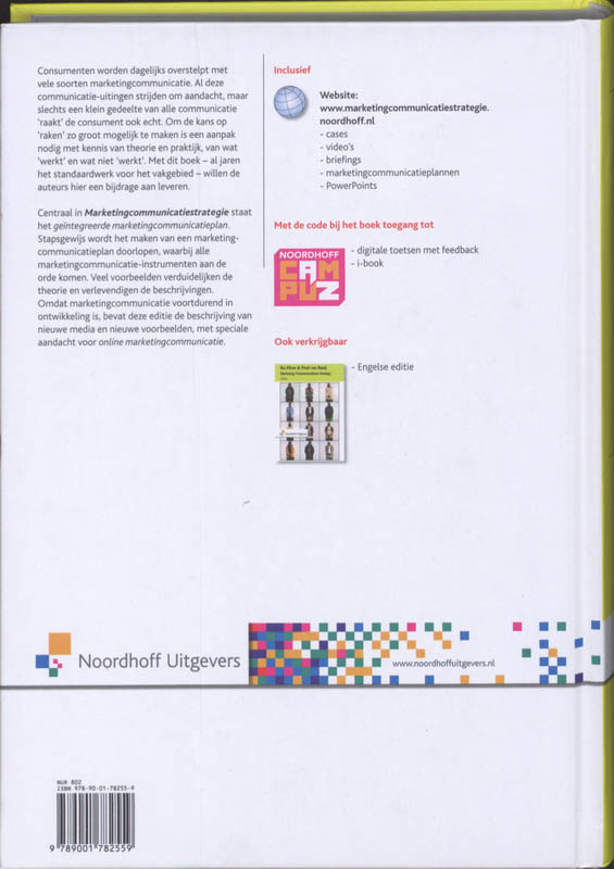 Marketingcommunicatiestrategie achterkant