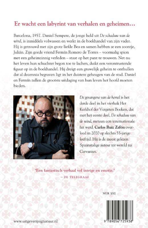 De gevangene van de hemel Tweedehands Boekenbalie De gevangene van de hemel Tweedehands Boekenbalie