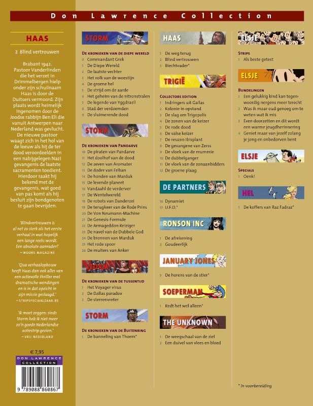 Haas 2 - Blind vertrouwen achterkant