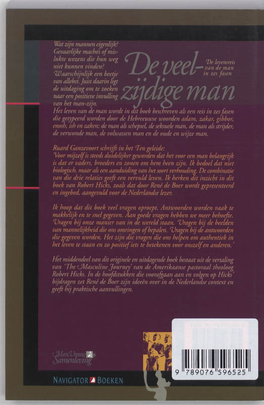 Man, vrouw en samenleving - De veelzijdige man achterkant