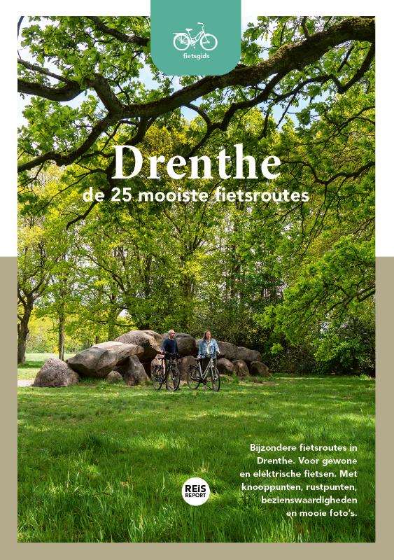 Fietsgids  -   Drenthe - De 25 mooiste fietsroutes