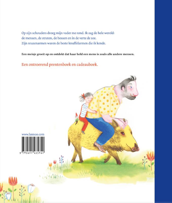 TOEN MIJN VADER EEN REUS WAS achterkant