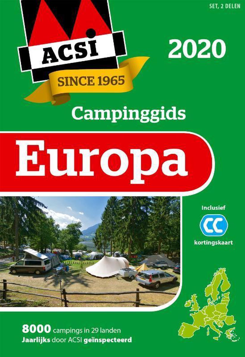 ACSI Campinggids  -   ACSI Campinggids Europa 2020