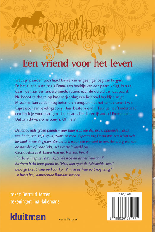 Droompaarden - Een vriend voor het leven achterkant