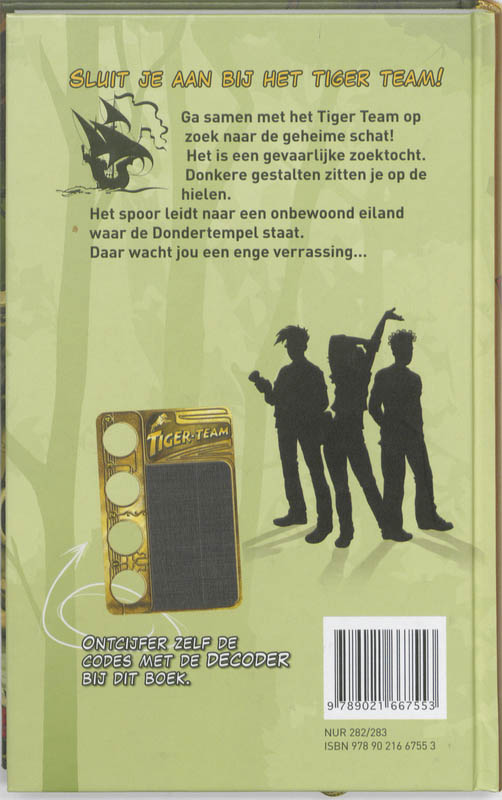Tiger-team - De dondertempel achterkant