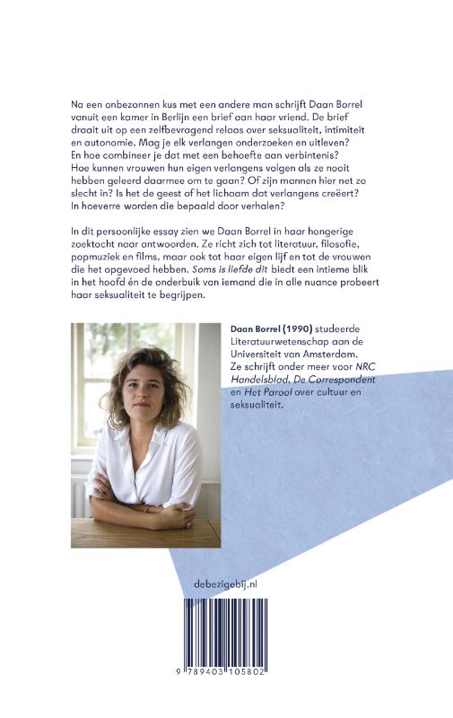 Soms is liefde dit achterkant