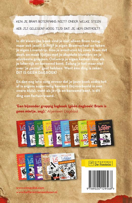 Het leven van een Loser - Jouw leven als Loser achterkant