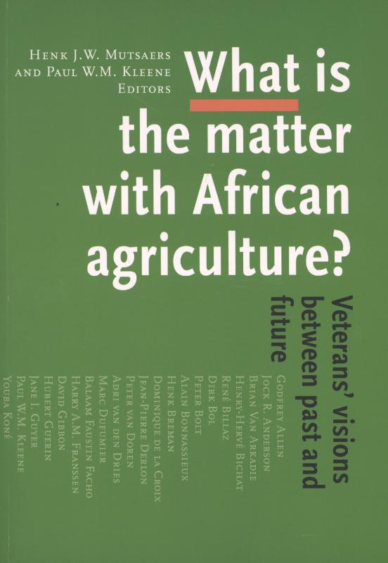 What Is the Matter with African Agriculture