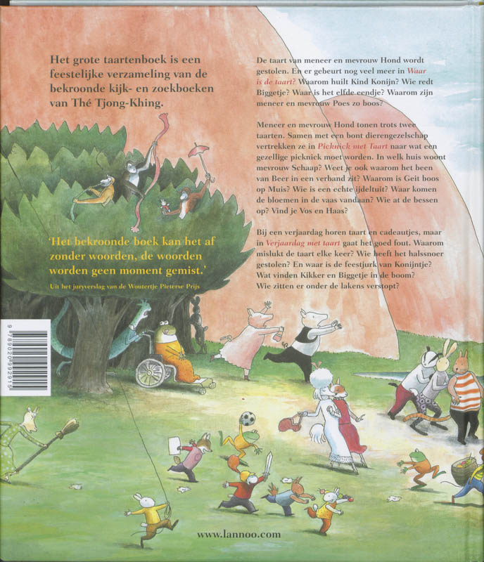 Het grote taartenboek achterkant