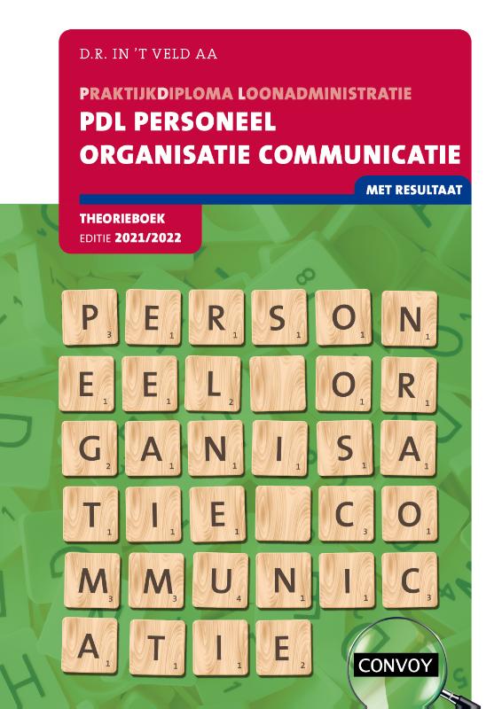 PDL Personeel Organisatie Communicatie Theorieboek 2021-2022