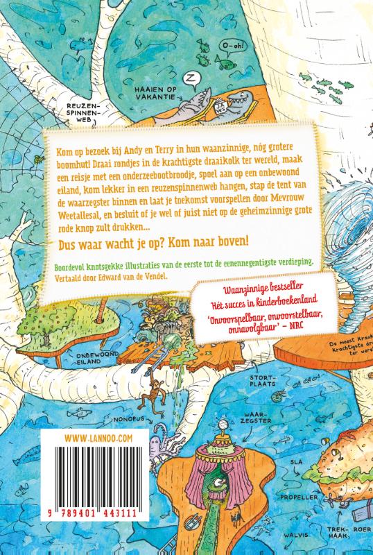 De waanzinnige boomhut 7 - De waanzinnige boomhut van 91 verdiepingen achterkant