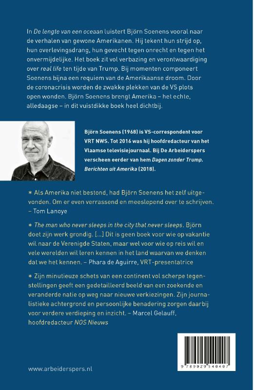 De lengte van een oceaan achterkant
