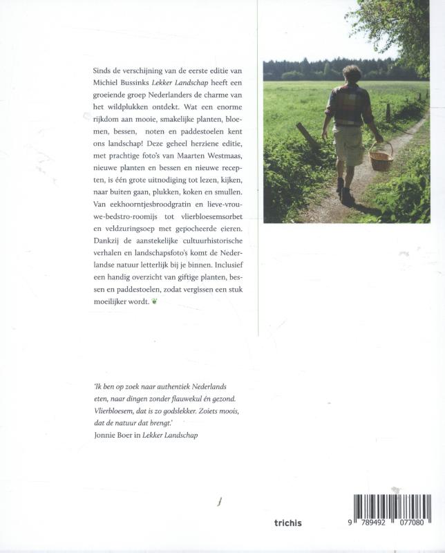 Lekker landschap achterkant