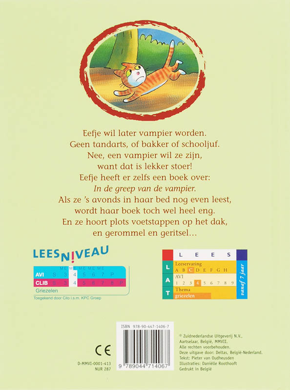 Ssst... ik lees!  -   Eefje Vampier achterkant