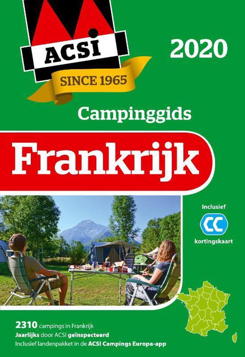 ACSI Campinggids  -  ACSI Campinggids Frankrijk 2020