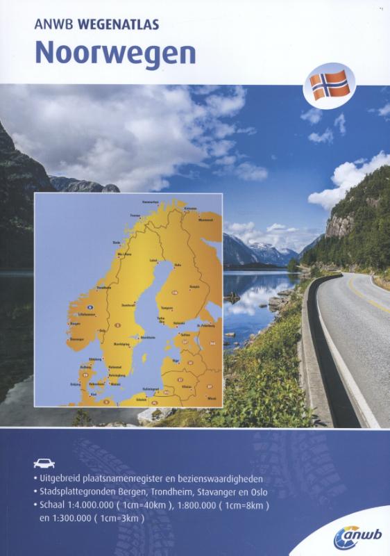 ANWB wegenatlas  -   Noorwegen