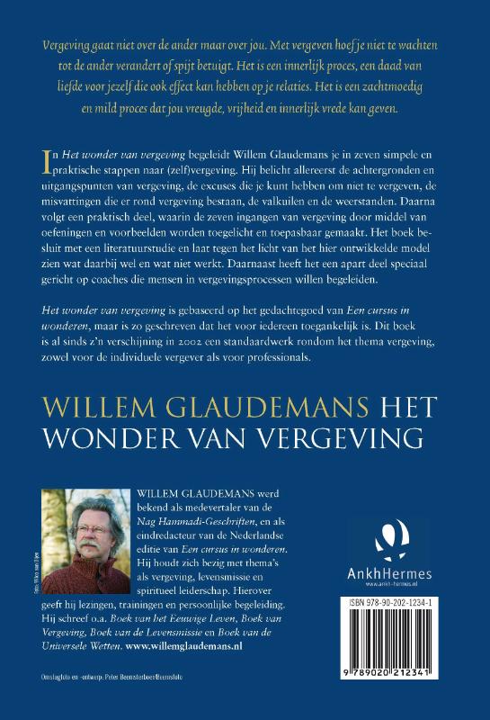 Het wonder van vergeving achterkant